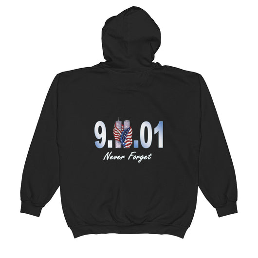 Unisex Zip Hoodie 9.11.01 Never Forget
