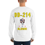 Long sleeve t-shirt  DD-214 ALUMNI (back side print)