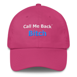 Hat ball cap Pink Bitch