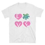 Softstyle Short-Sleeve  T-Shirt LOVE Sea Turtle