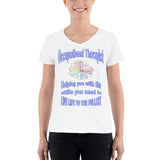 Women's Casual V-Neck Shirt   Occupational Therapist