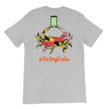 Unisex short sleeve t-shirt EatingCrabs 3