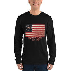 Long sleeve t-shirt Betsy Ross Flag