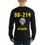 Long sleeve t-shirt  DD-214 ALUMNI (back side print)