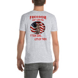 Short-Sleeve Unisex T-Shirt  FREEDOM Guns lots of them
