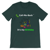 Unisex short sleeve t-shirt Birthday 3