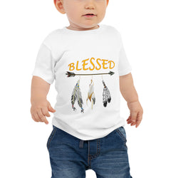 Baby Jersey Short Sleeve Tee  Blessed