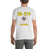 Softstyle T-Shirt  DD-214 Alumni (Back side print)