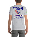 Short-Sleeve Unisex T-Shirt  Veterans Make America Great 2